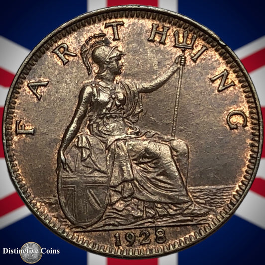 Great Britain 1928 Farthing 1/4d GB4860