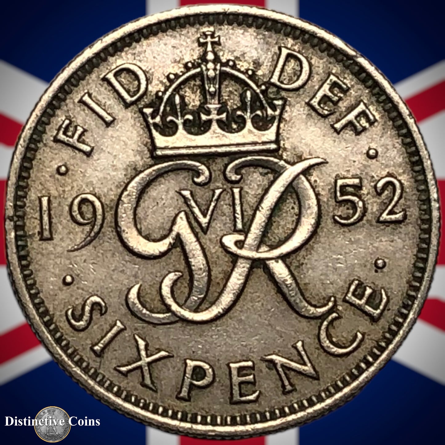 Great Britain 1952 Six Pence GB1808