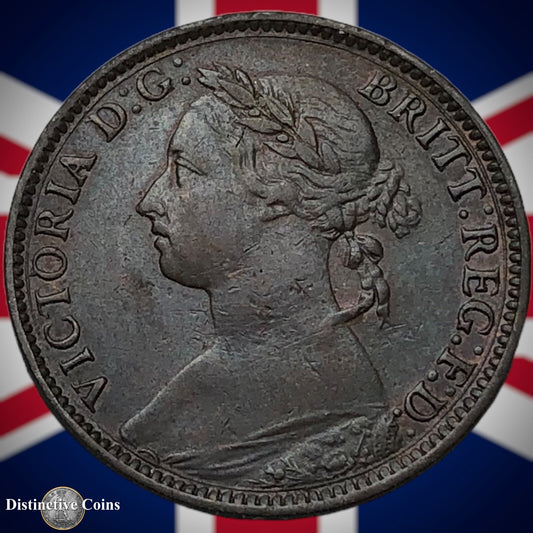 Great Britain 1884 Farthing 1/4d GB4086