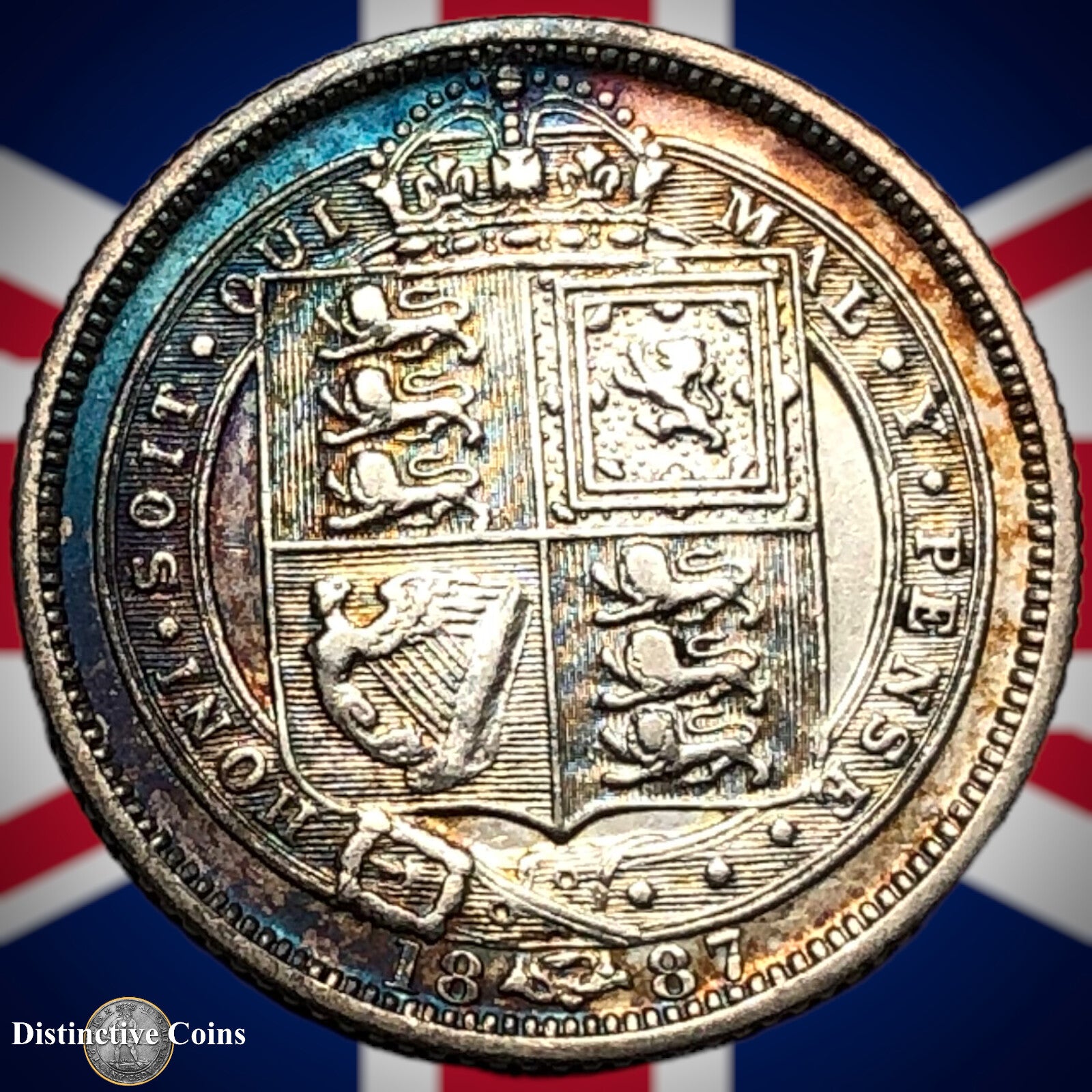 Great Britain 1887 Six Pence GB2668