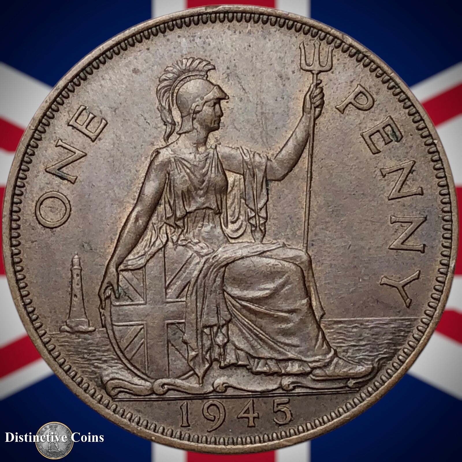 Great Britain 1945 Penny 1d GB7272