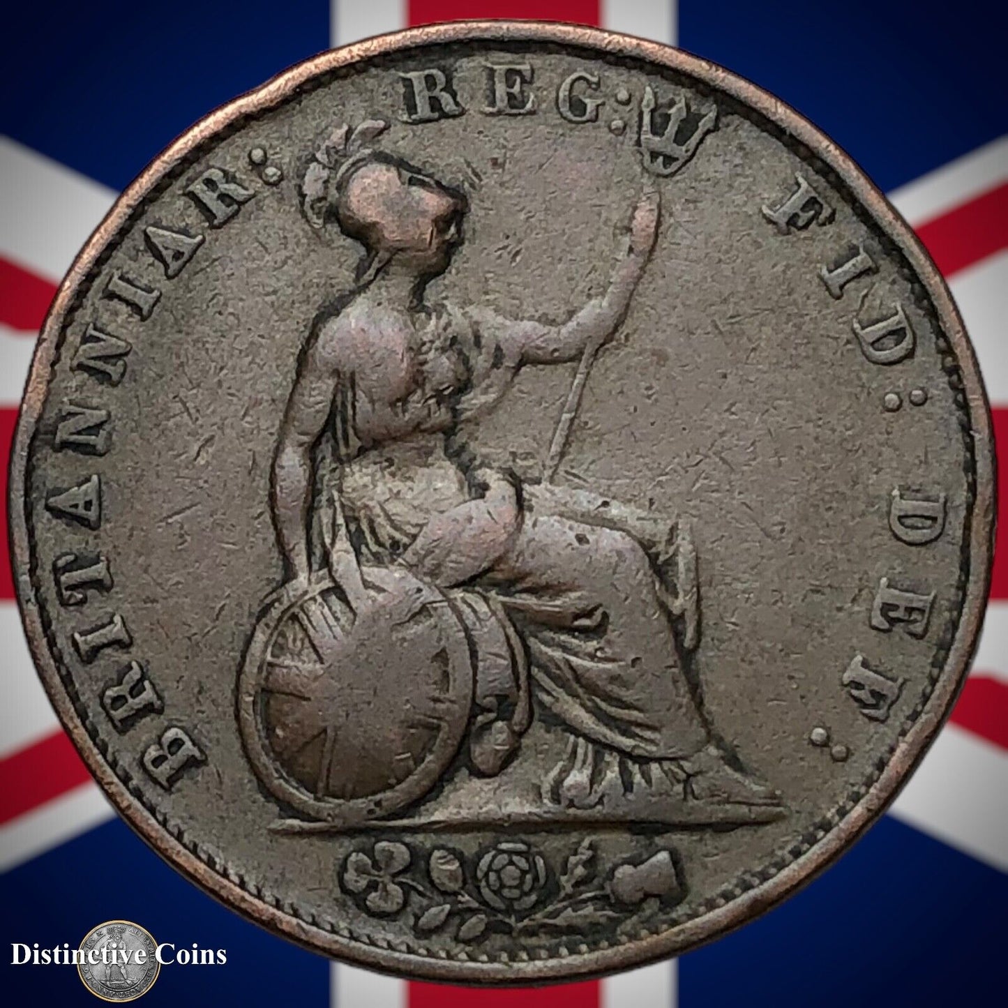 Great Britain 1853 Half Penny 1/2d GB5241