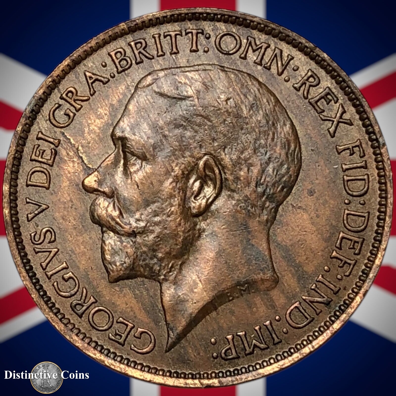 Great Britain 1921 Half Penny 1/2d GB5887