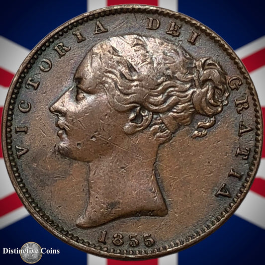 Great Britain 1855 Farthing 1/4d GB3475