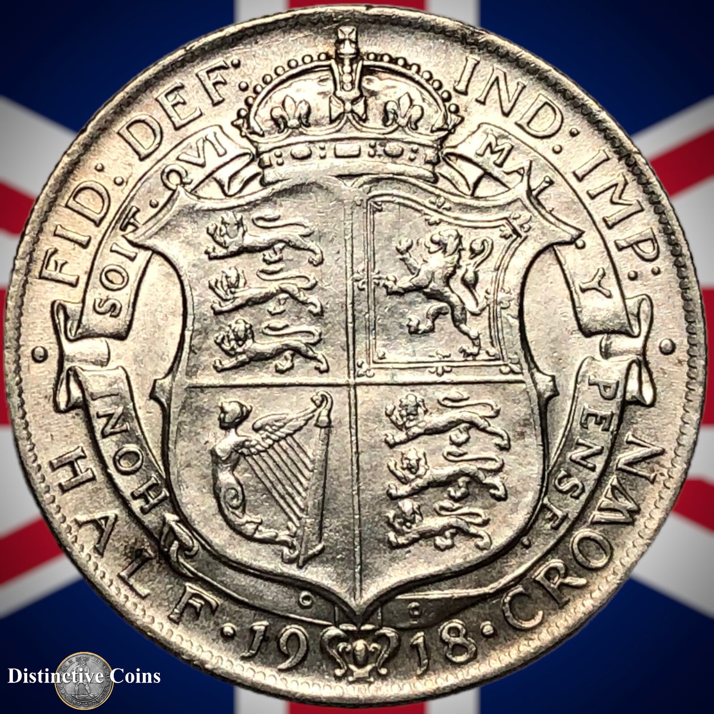 Great Britain 1918 Half Crown GB1276