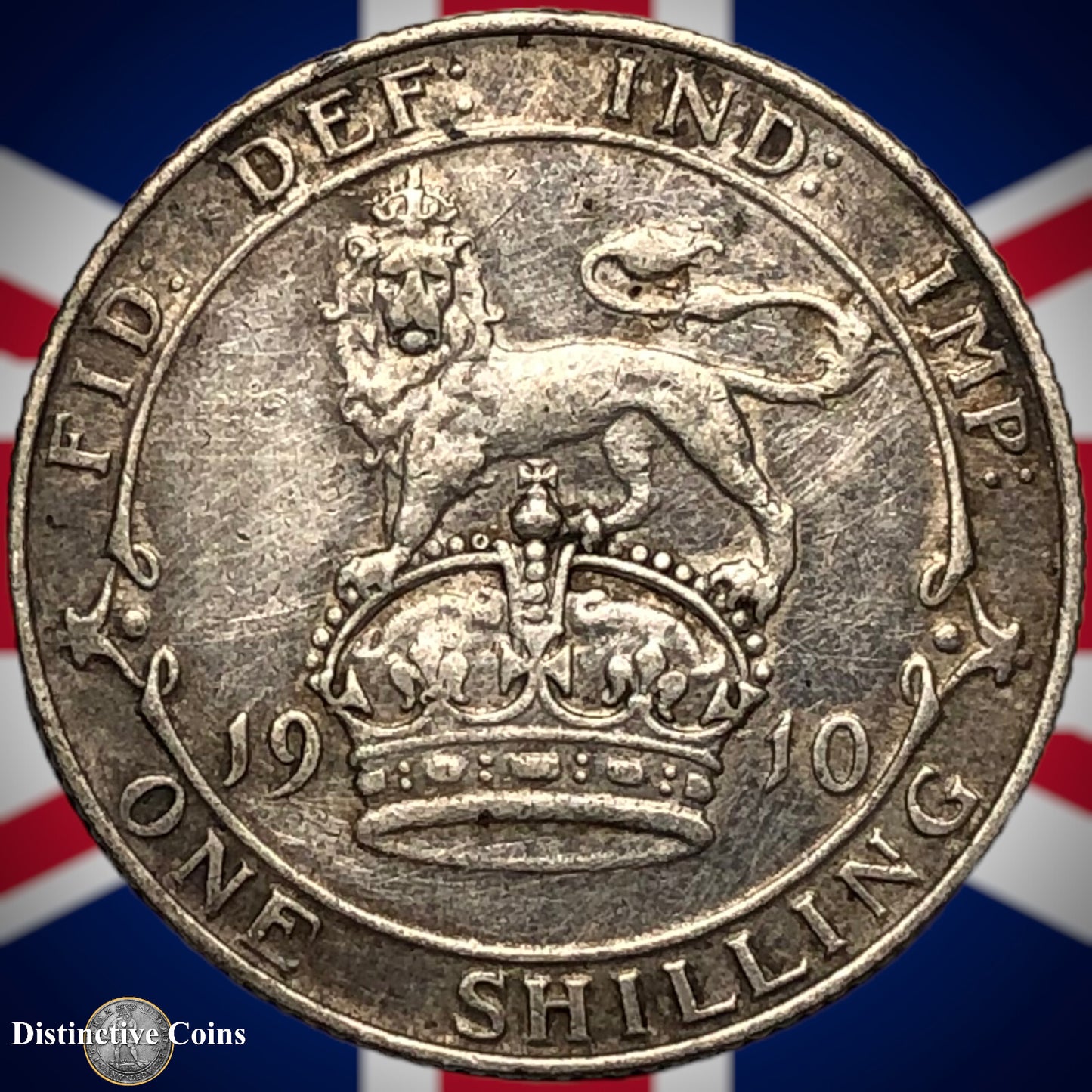 Great Britain 1910 British One Shilling GB0868