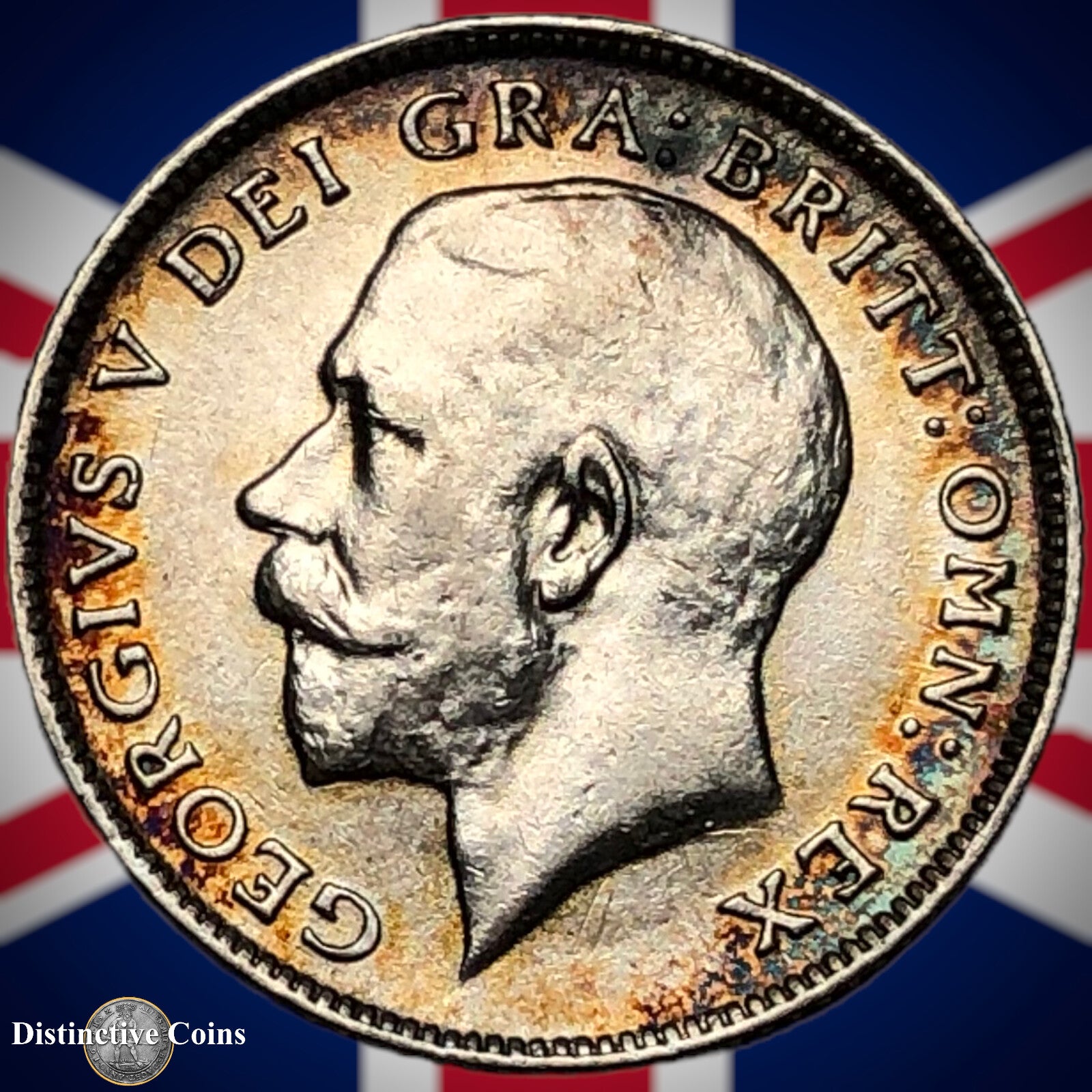 Great Britain 1916 Six Pence GB1599