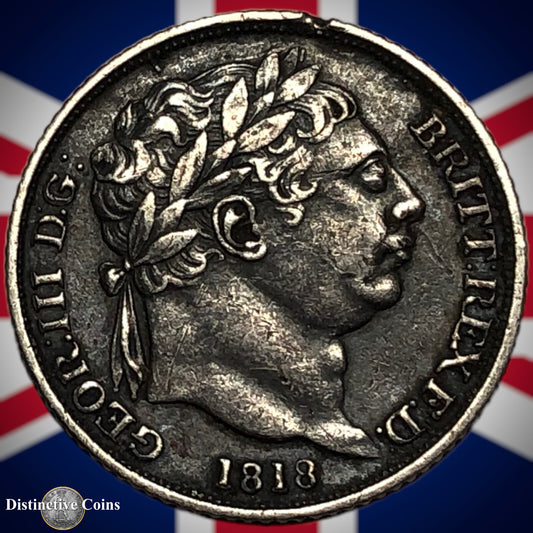 Great Britain 1818 Six Pence GB2539