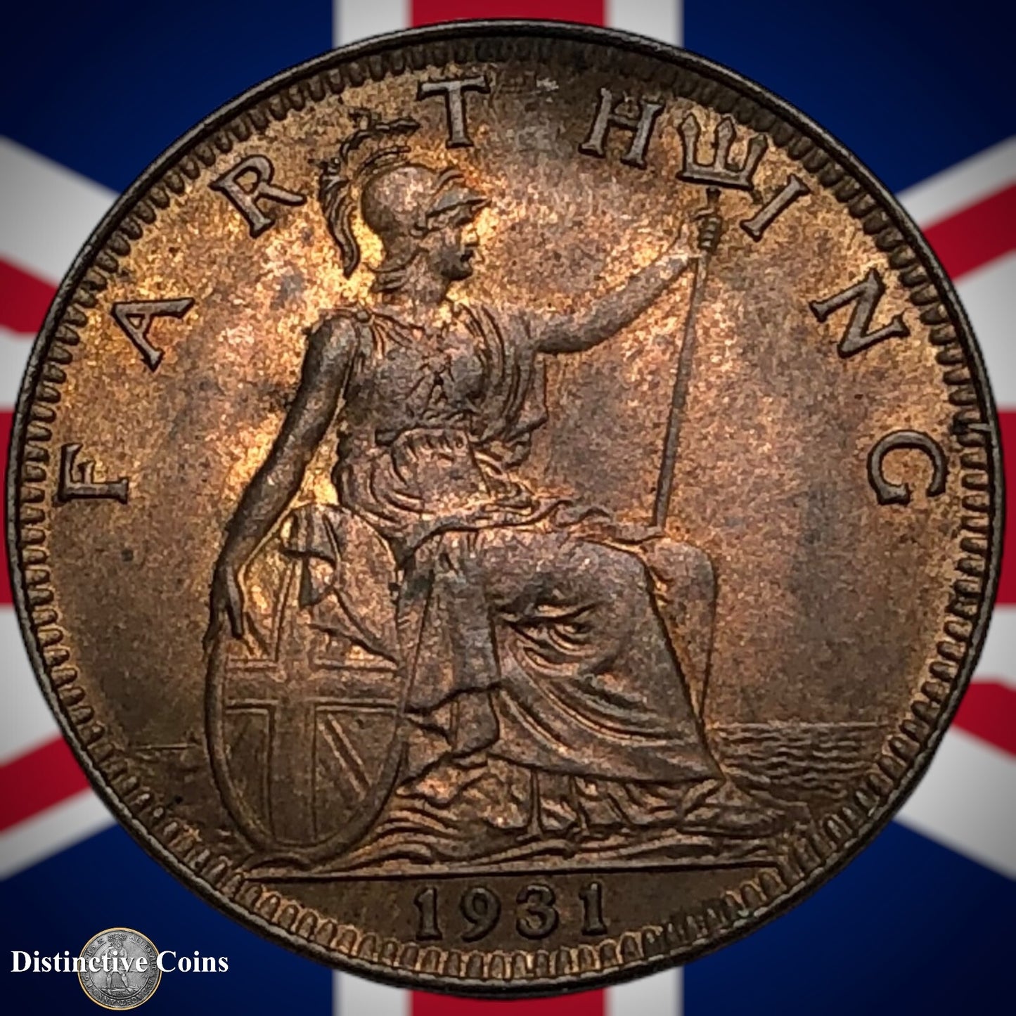 Great Britain 1931 Farthing 1/4d GB4897