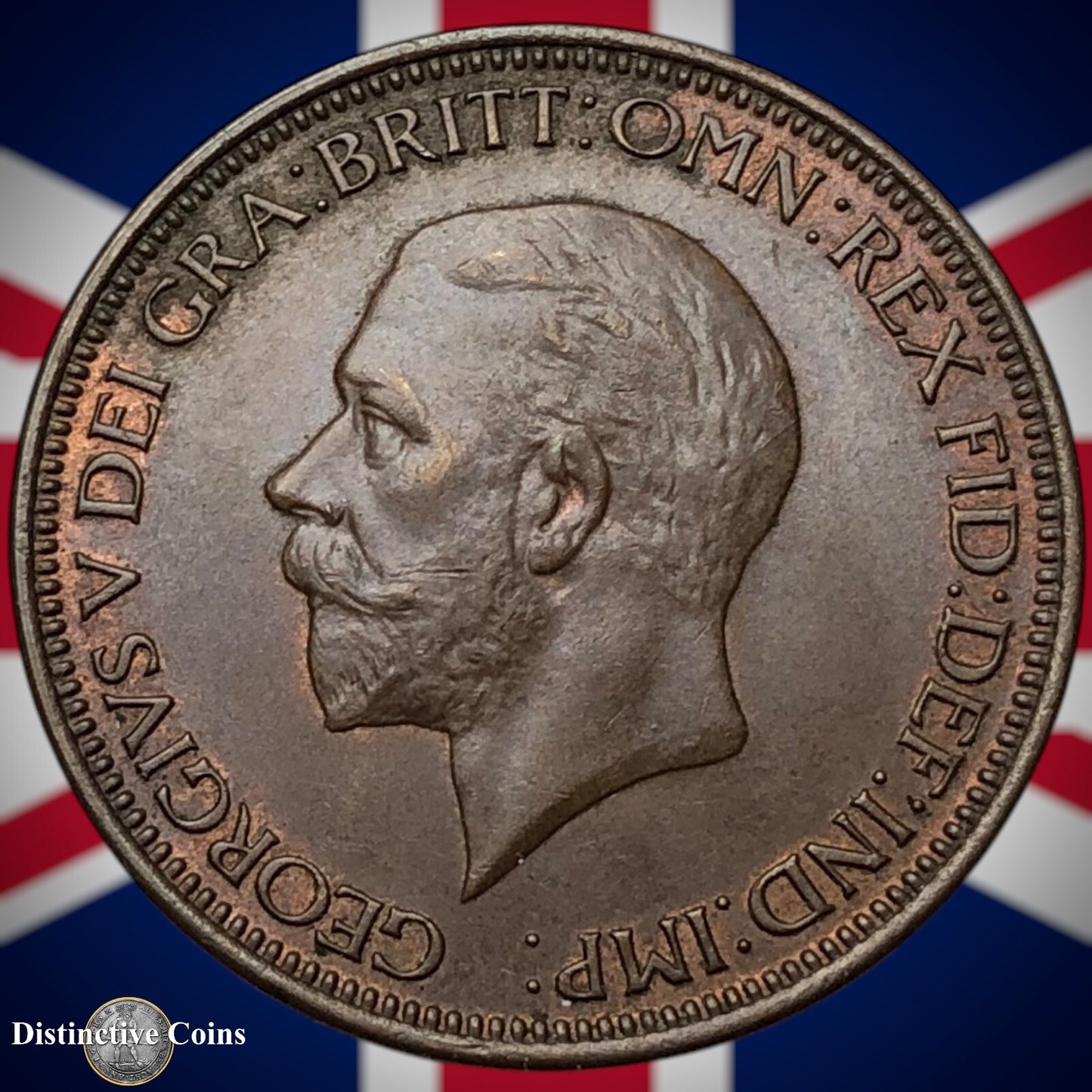 Great Britain 1933 Half Penny 1/2d GB5981