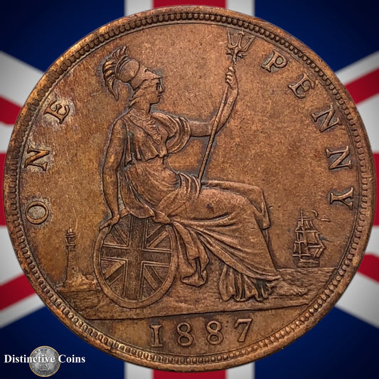 Great Britain 1887 Penny 1d GB6474