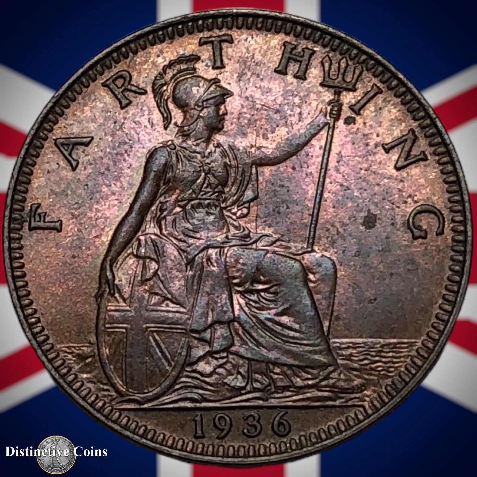 Great Britain 1936 Farthing 1/4d GB4988