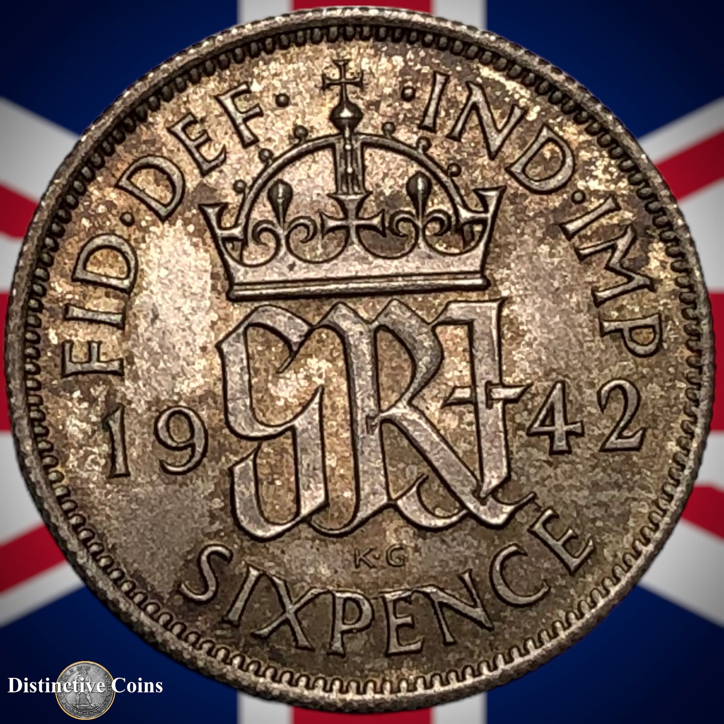 Great Britain 1942 Six Pence GB1731