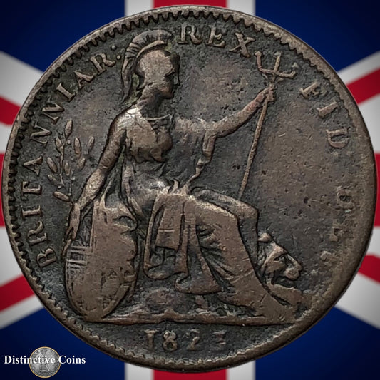 Great Britain 1823 Farthing 1/4d GB3274