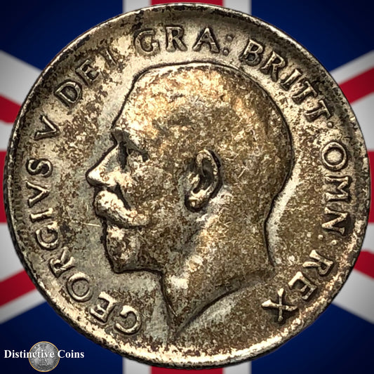 Great Britain 1916 One Shilling GB0961