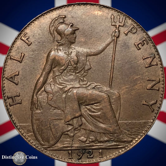 Great Britain 1921 Half Penny 1/2d GB5880