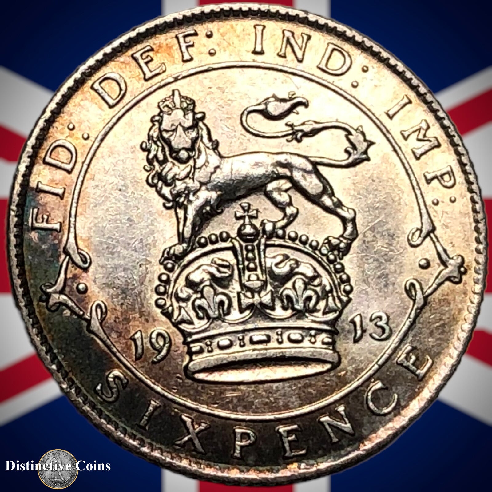 Great Britain 1913 Six Pence GB1574