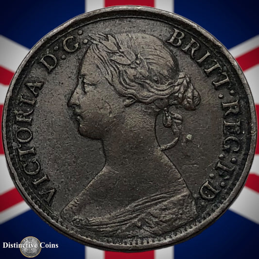 Great Britain 1865 Farthing 1/4d GB3523