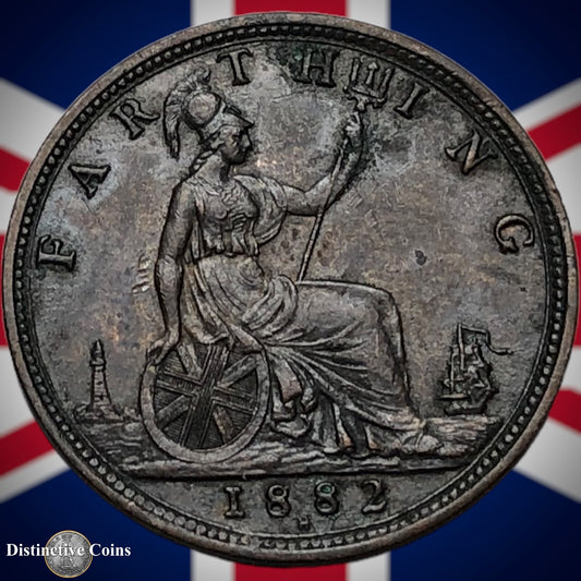 Great Britain 1882 H Farthing 1/4d GB4044
