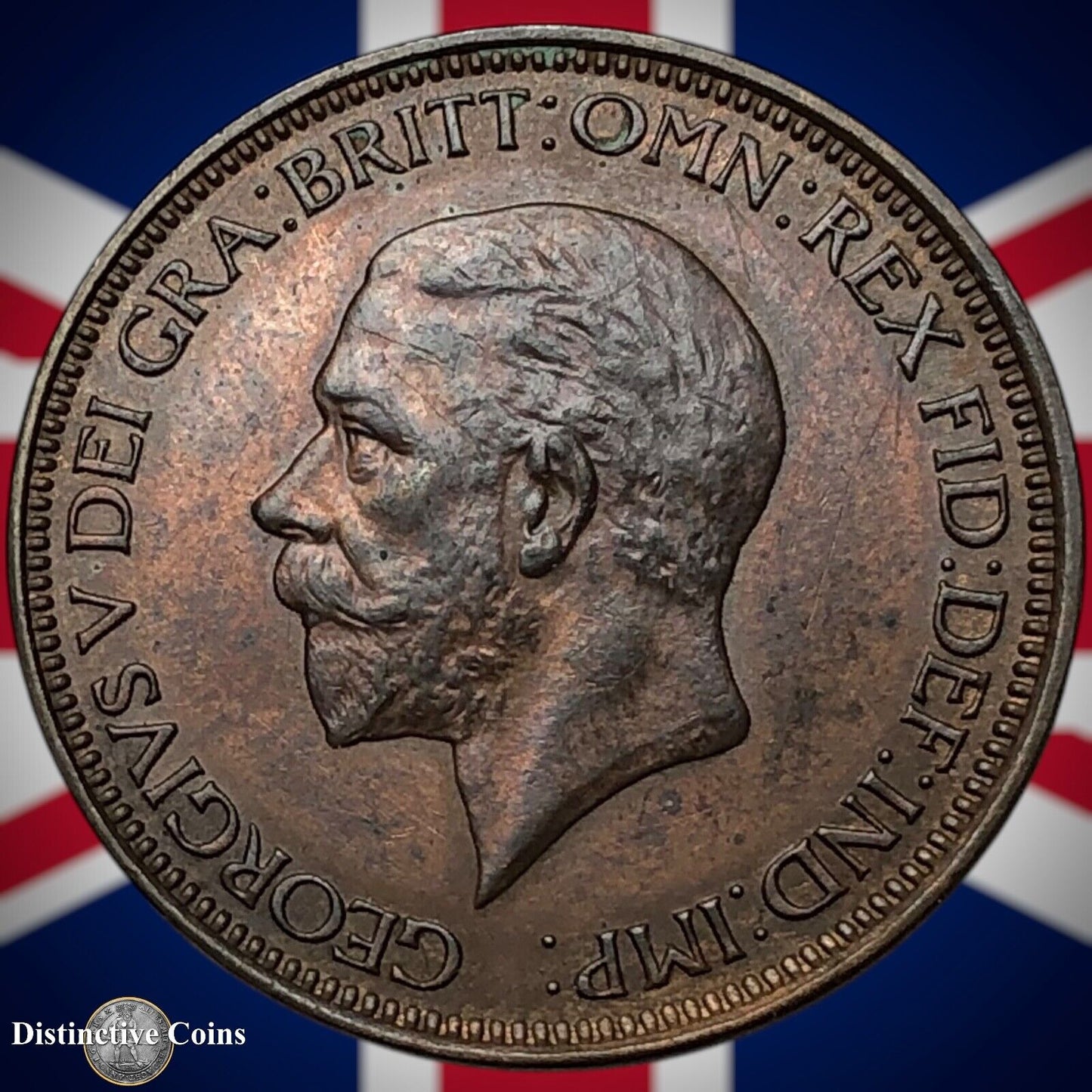 Great Britain 1929 Half Penny 1/2d GB5946