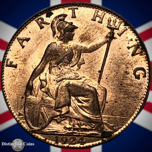 Great Britain 1924 Farthing 1/4d GB4783