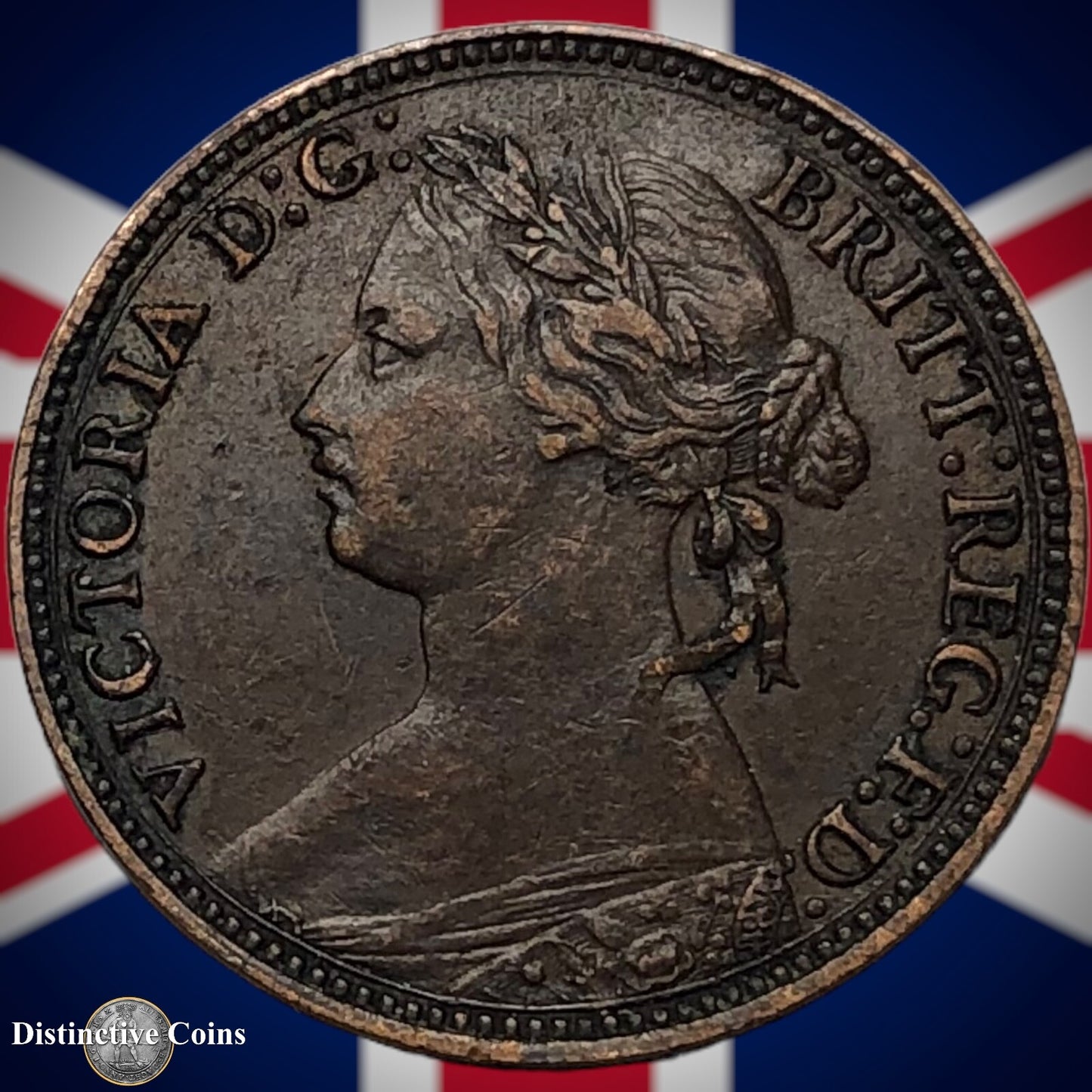 Great Britain 1874 Farthing 1/4d GB3717