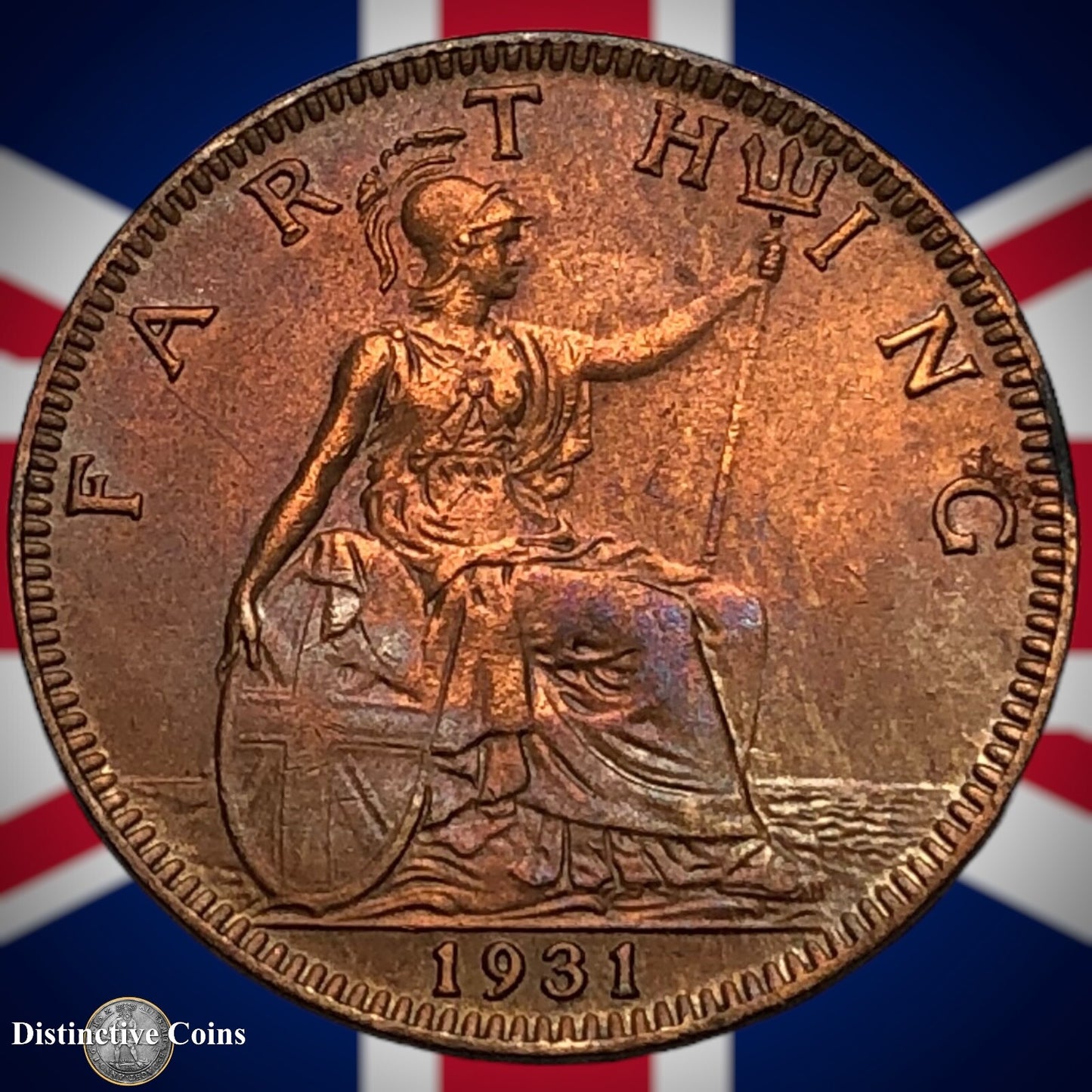 Great Britain 1931 Farthing 1/4d GB4908