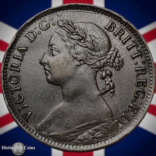 Great Britain 1895 Farthing 1/4d GB4400