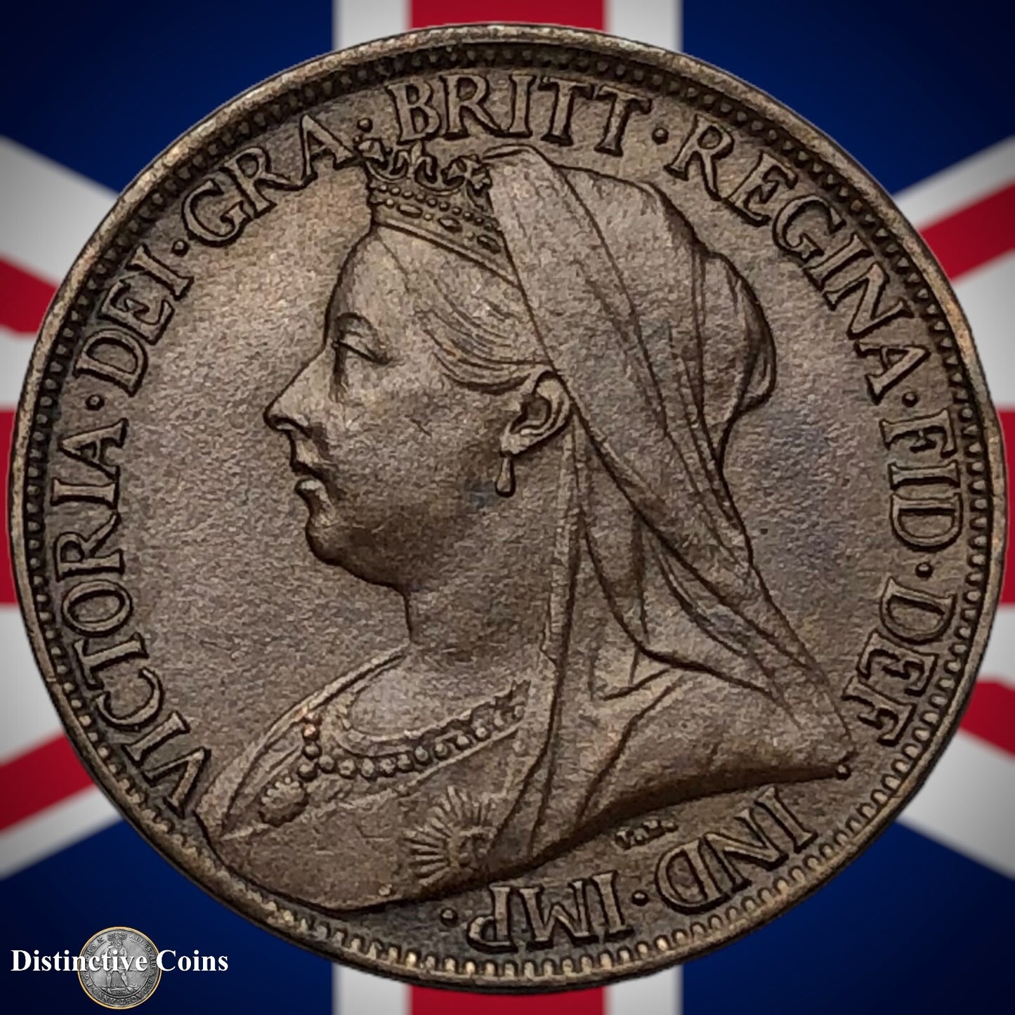 Great Britain 1899 Farthing 1/4d GB4468