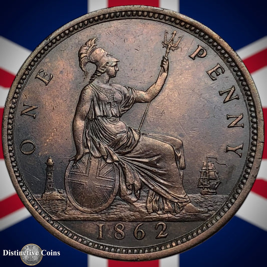 Great Britain 1862 Penny 1d GB6231