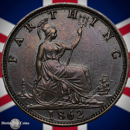 Great Britain 1862 Farthing 1/4d GB3506