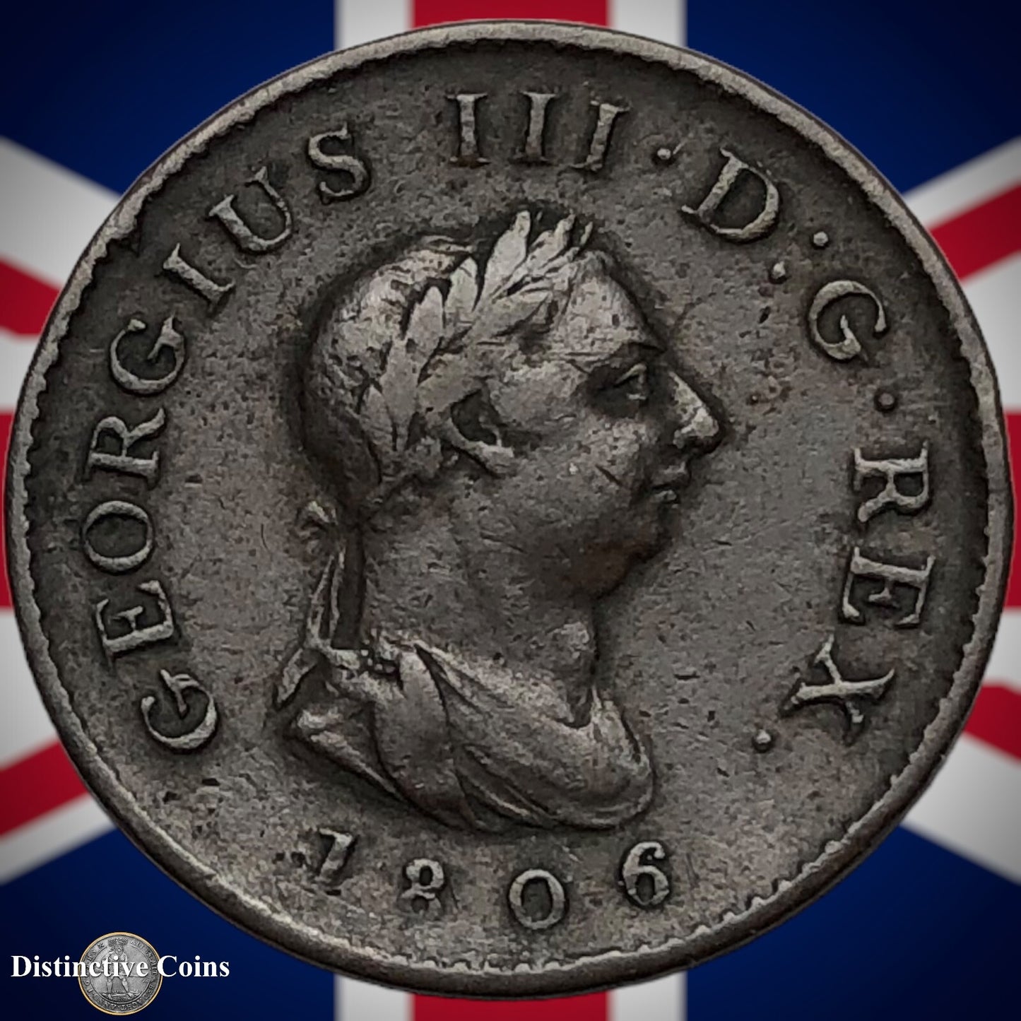 Great Britain 1806 Farthing 1/4d GB3203