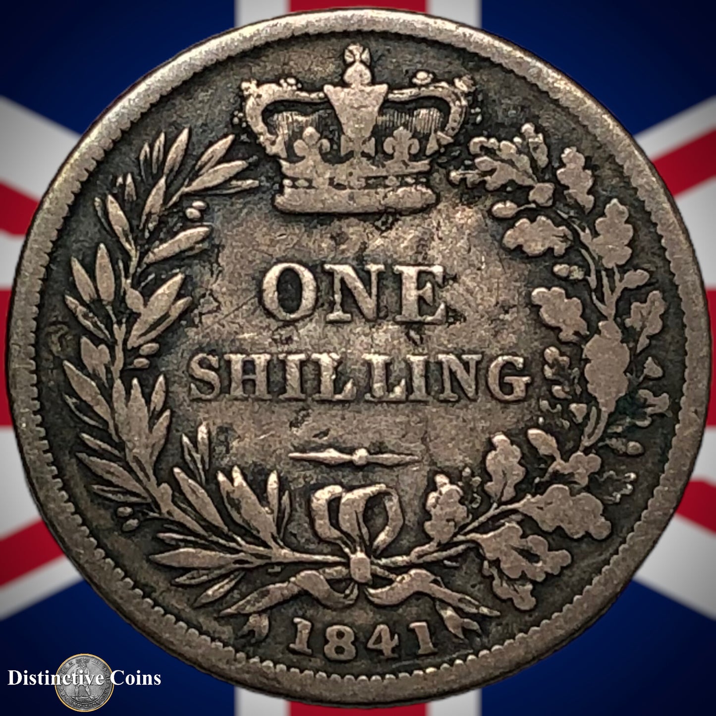 Great Britain 1841 British One Shilling GB0175
