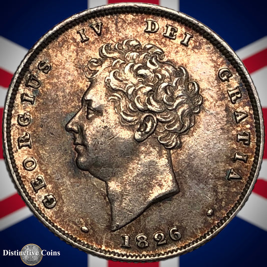 Great Britain 1826 British One Shilling GB0102
