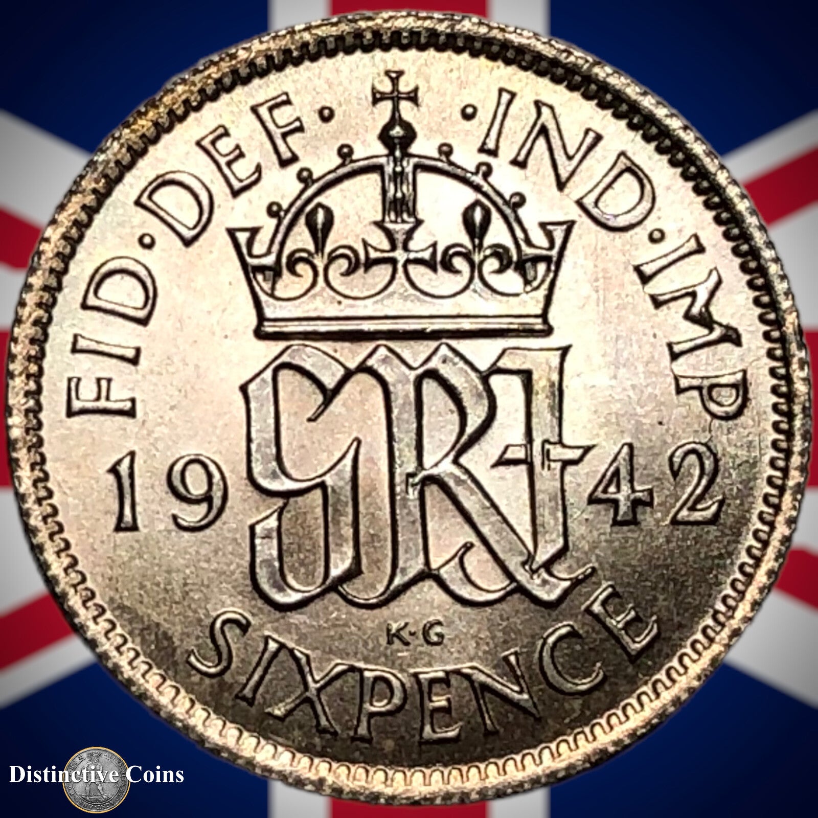 Great Britain 1942 Six Pence GB1730