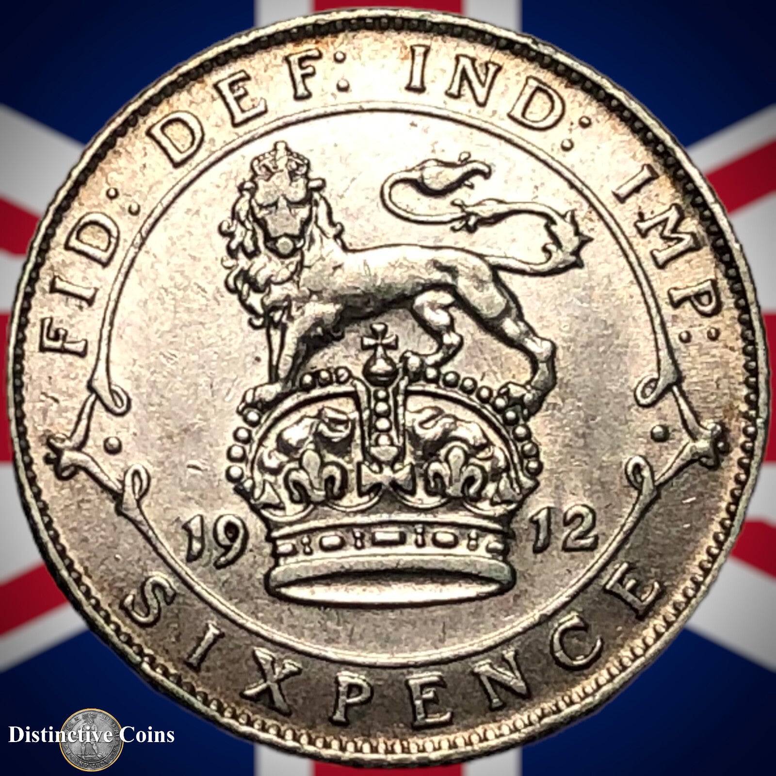 Great Britain 1912 Six Pence GB1566