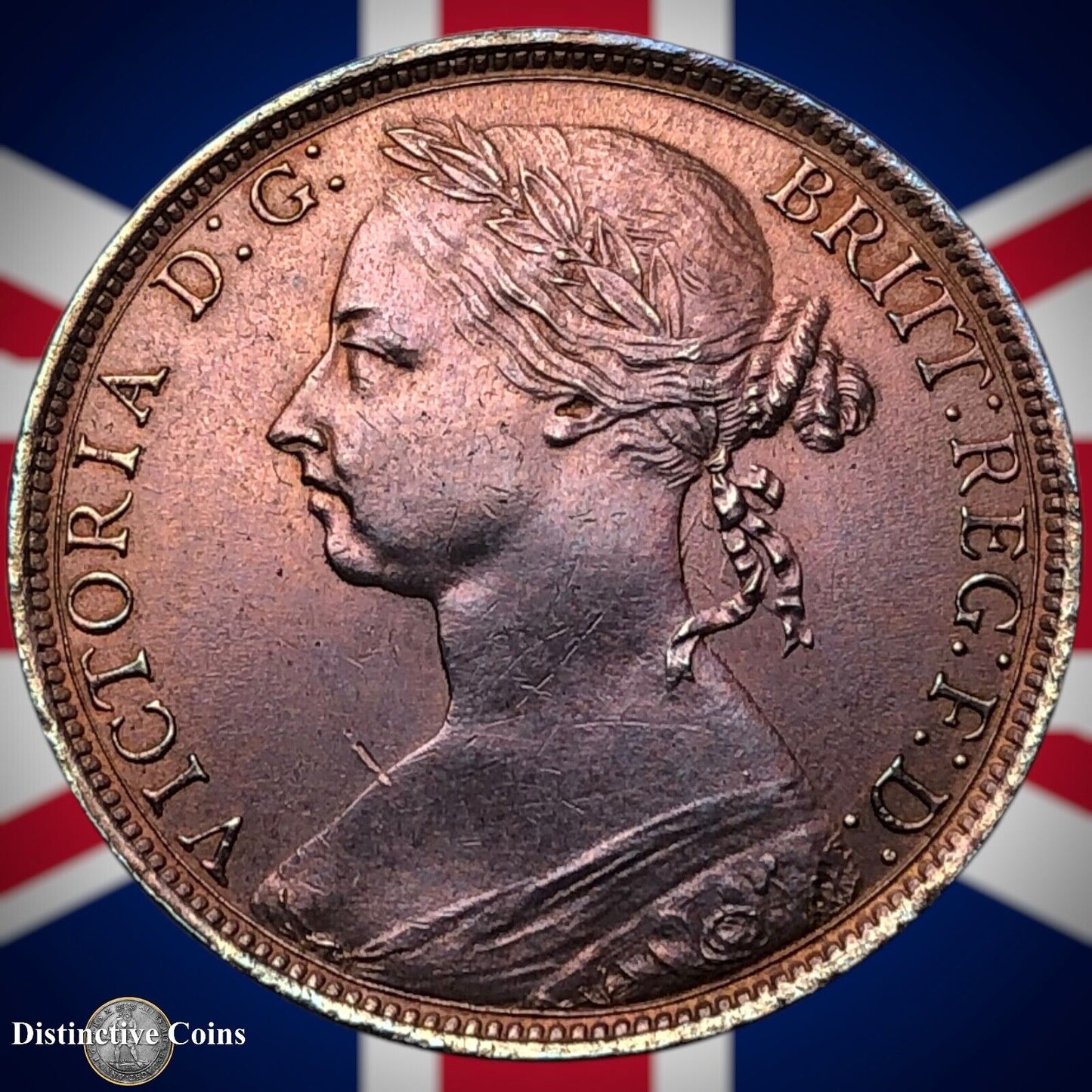 Great Britain 1890 Penny 1d GB6522