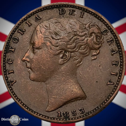 Great Britain 1853 Farthing 1/4d GB3463