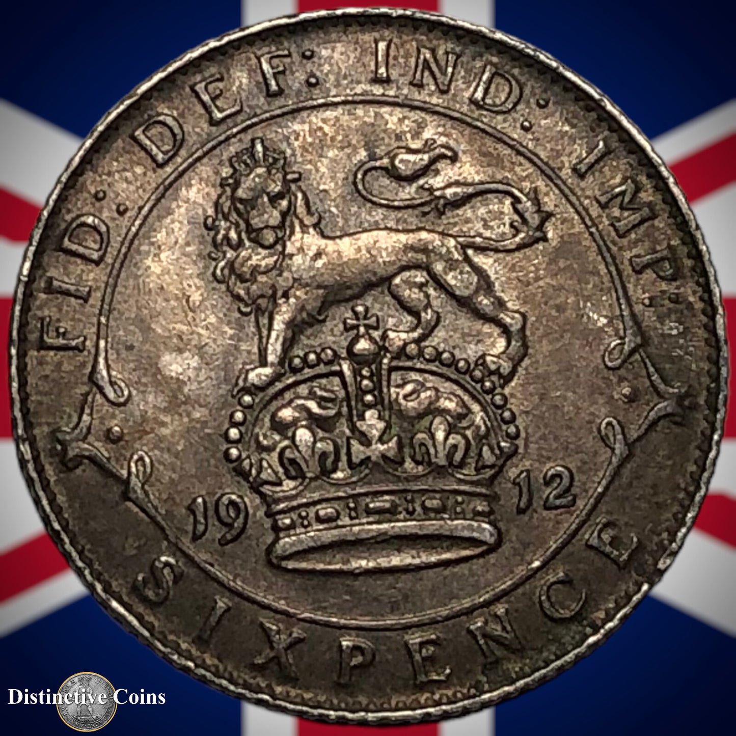 Great Britain 1912 Six Pence GB1568