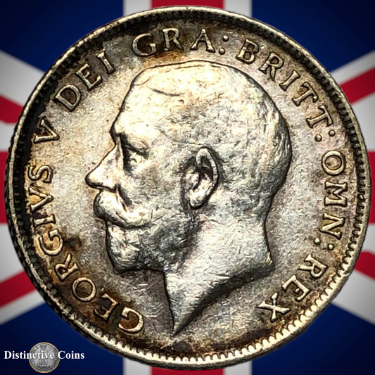 Great Britain 1916 Six Pence GB1597