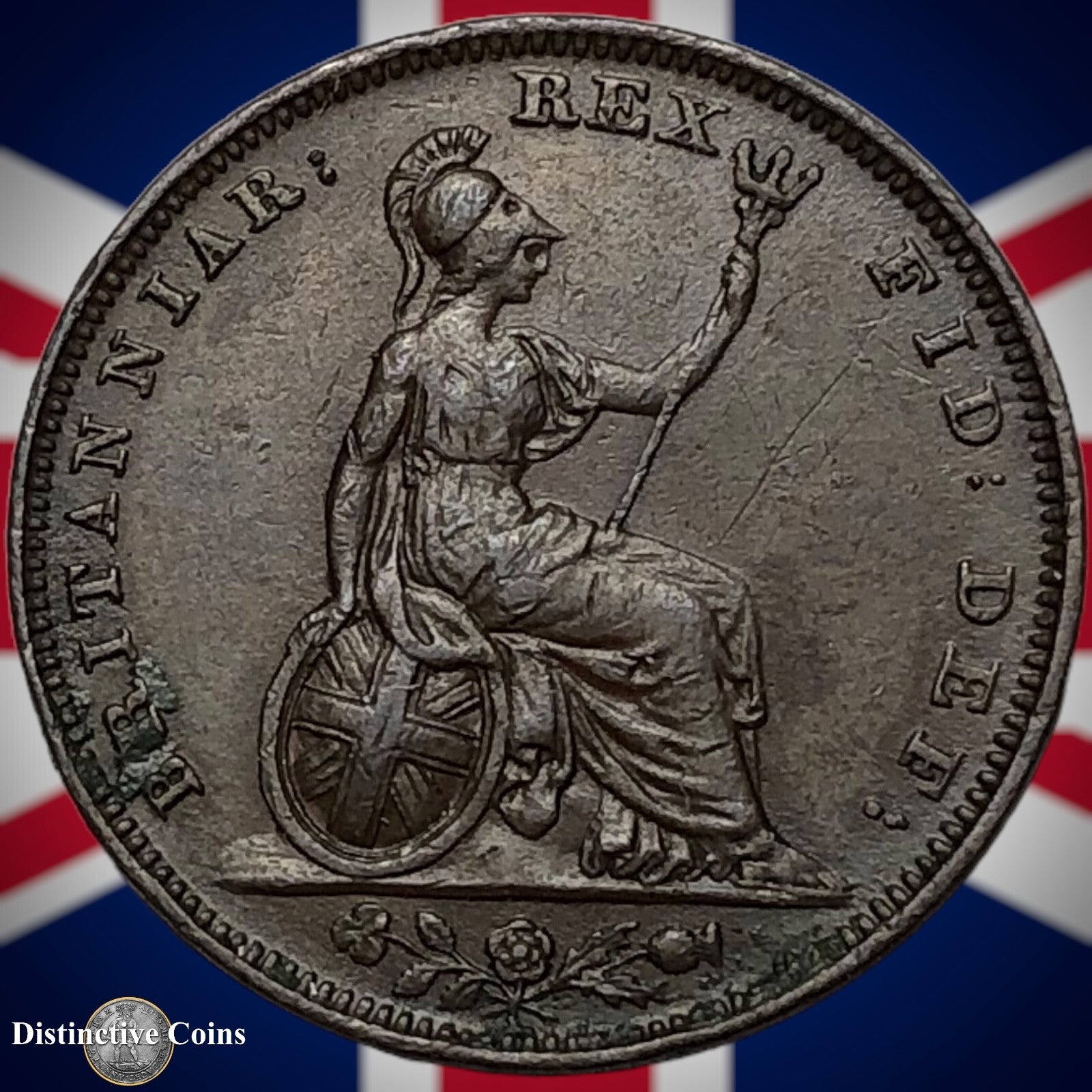 Great Britain 1826 Farthing 1/4d GB3322