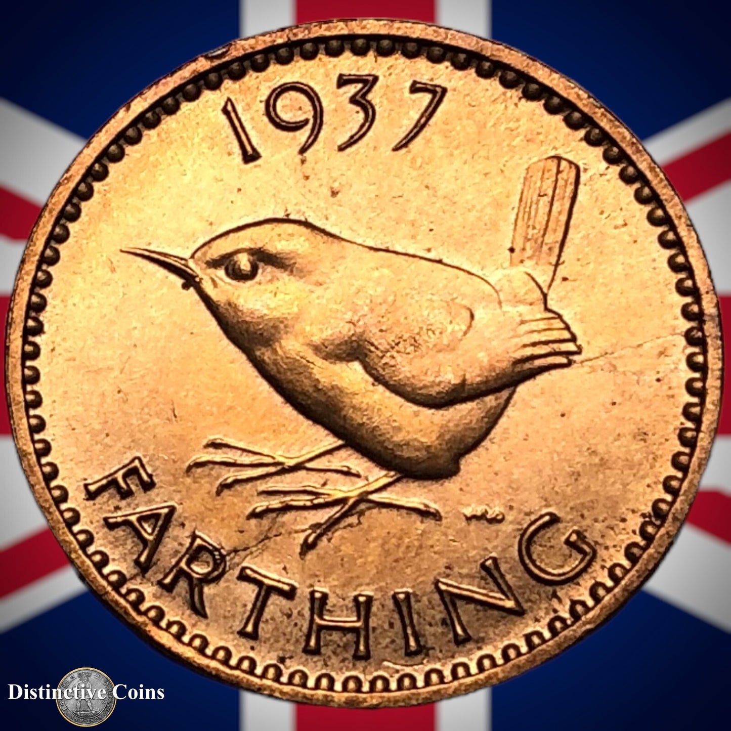 Great Britain 1937 Farthing 1/4d GB4999