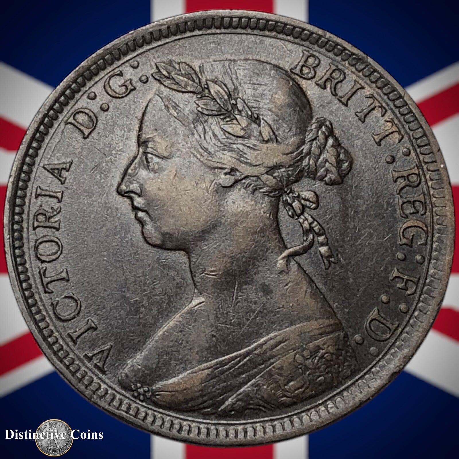 Great Britain 1893 Half Penny 1/2d GB5710