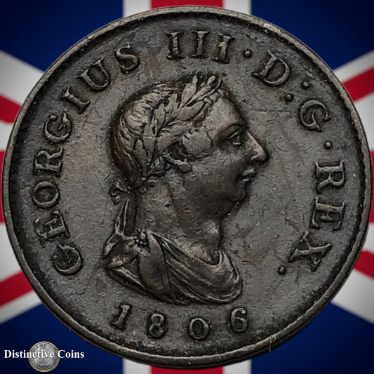 Great Britain 1806 Farthing 1/4d GB3218
