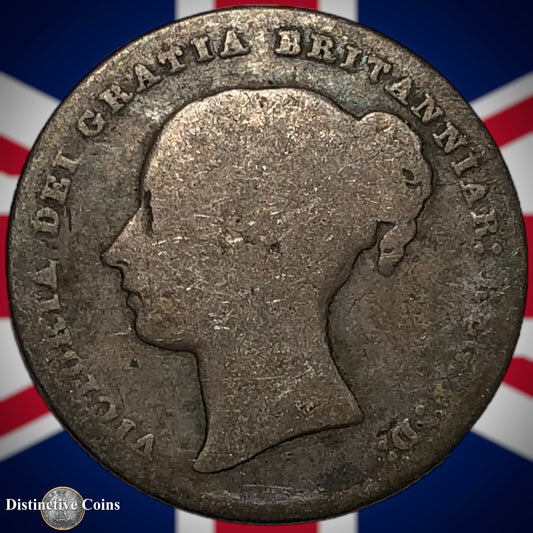 Great Britain 1845 British One Shilling GB0201