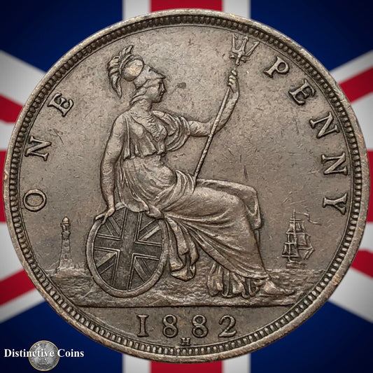 Great Britain 1882 H Penny 1d GB6439