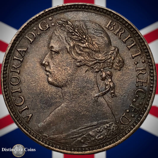 Great Britain 1875 H Farthing 1/4d GB3770