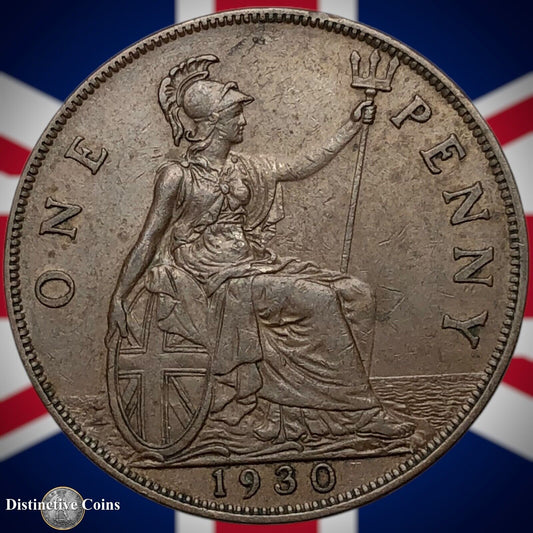 Great Britain 1930 Penny 1d GB7110