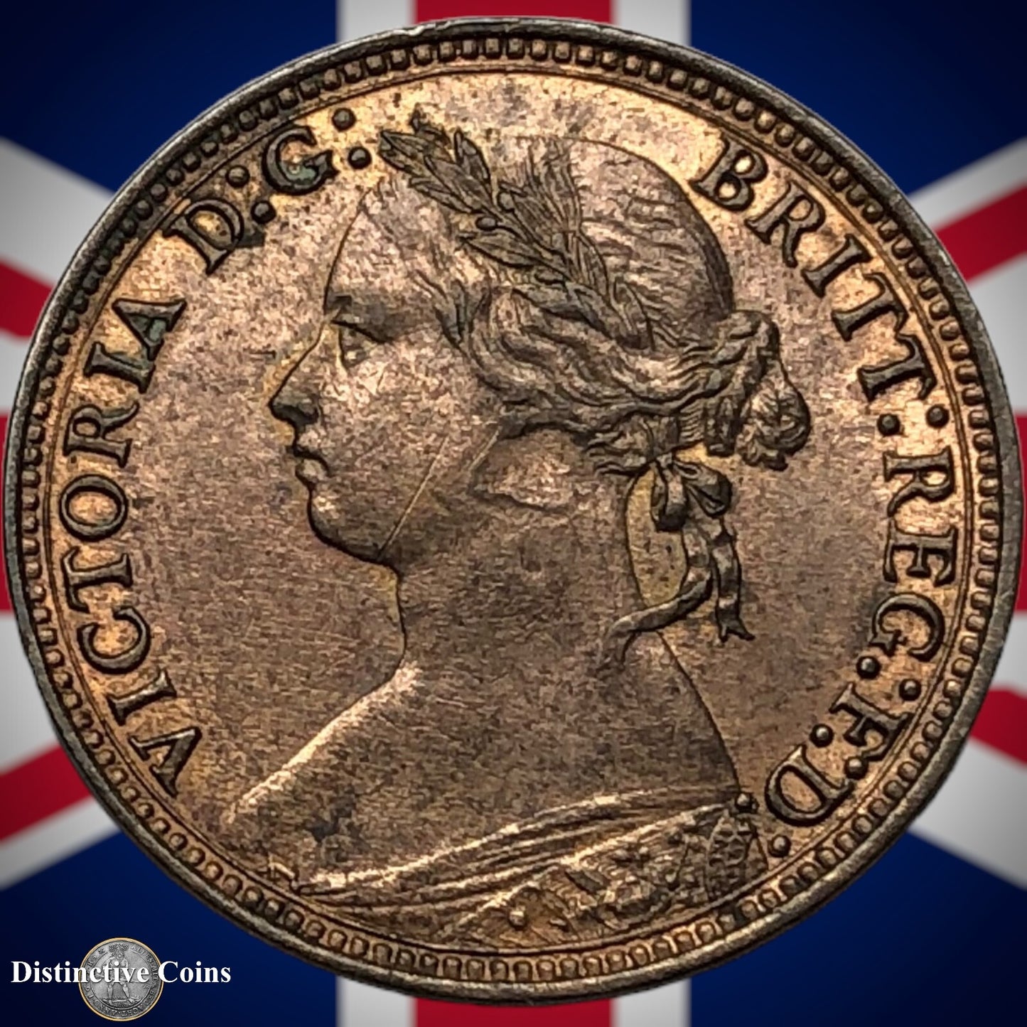 Great Britain 1879 Farthing 1/4d GB3823