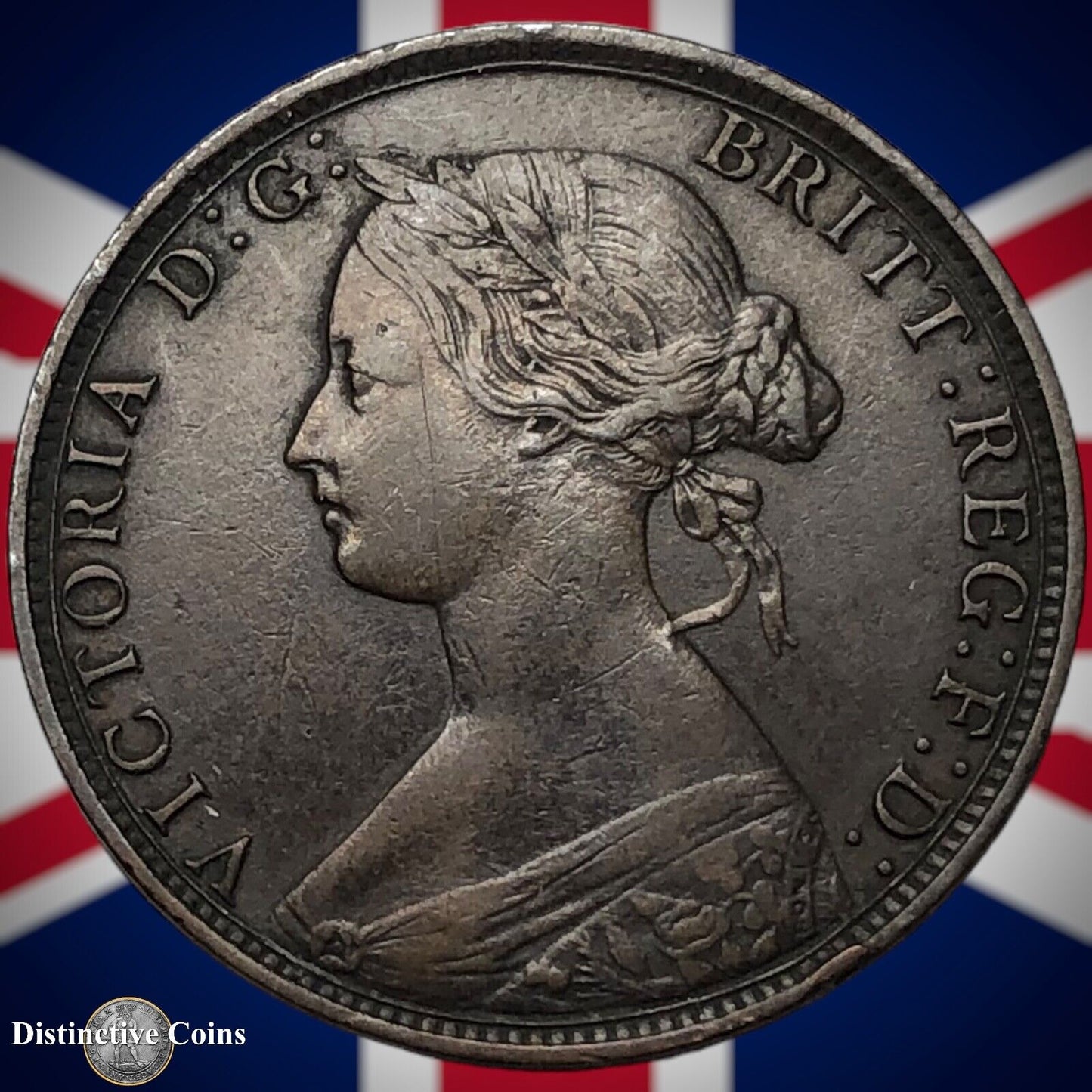 Great Britain 1862 Half Penny 1/2d GB5423